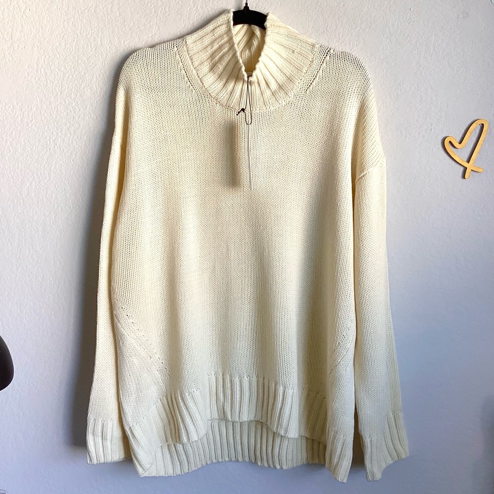 \Stitches & Stripes\• NWT Cream Cozy Sweater